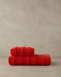 Plume Way Cotton Face Towel 50x80 cm Red