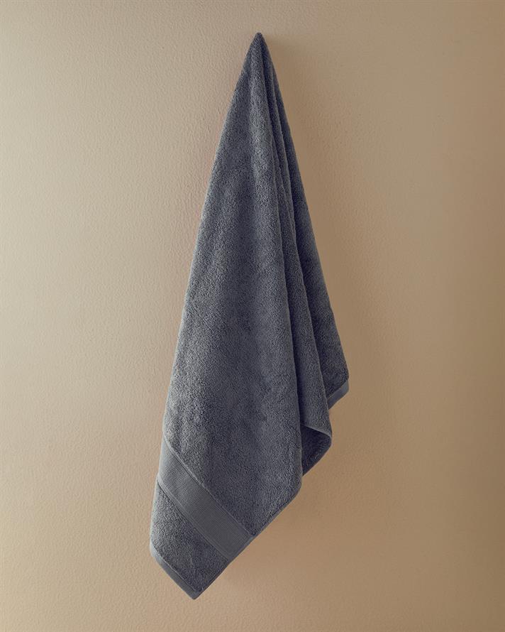 Poffy Soft-Premium Cotton Bath Towel 70x140 cm Dark Grey