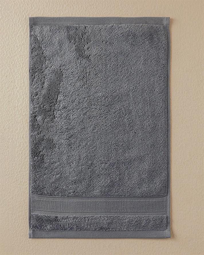 Poffy Soft-Premium Cotton Hand Towel 30x45 cm Dark Grey