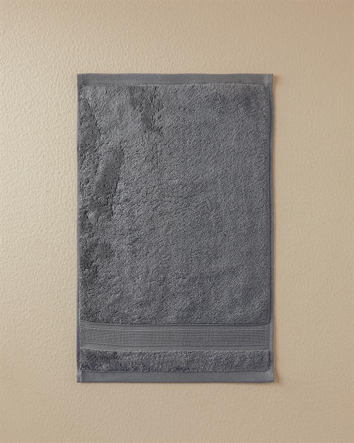 Poffy Soft-Premium Cotton Hand Towel 30x45 cm Dark Grey