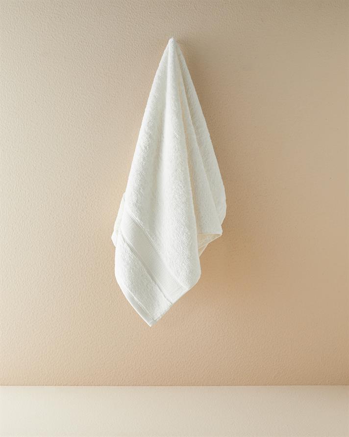 Poffy Soft-Premium Cotton Face Towel 50x80 cm Ecru