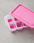 Posuda Plastic Ice Mold Pink