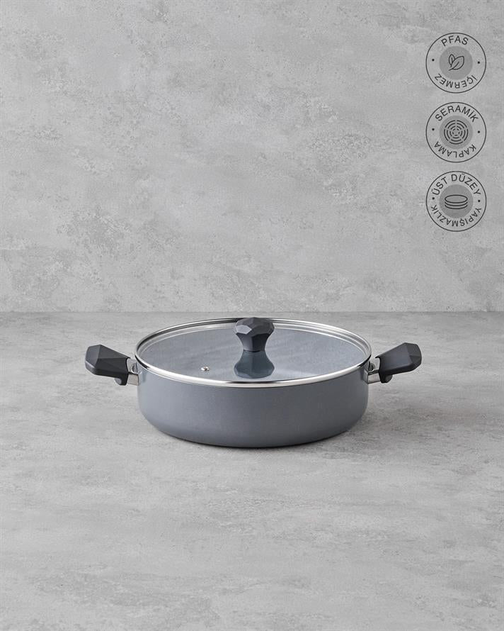 Prego CeraWell Cookware Grey