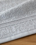 Pure Basic Cotton Hand Towel 30x30 cm Grey