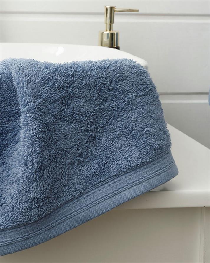 Pure Basic Cotton Hand Towel 30x30 cm Dark Blue