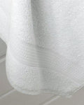 Pure Basic Cotton Bath Towel White