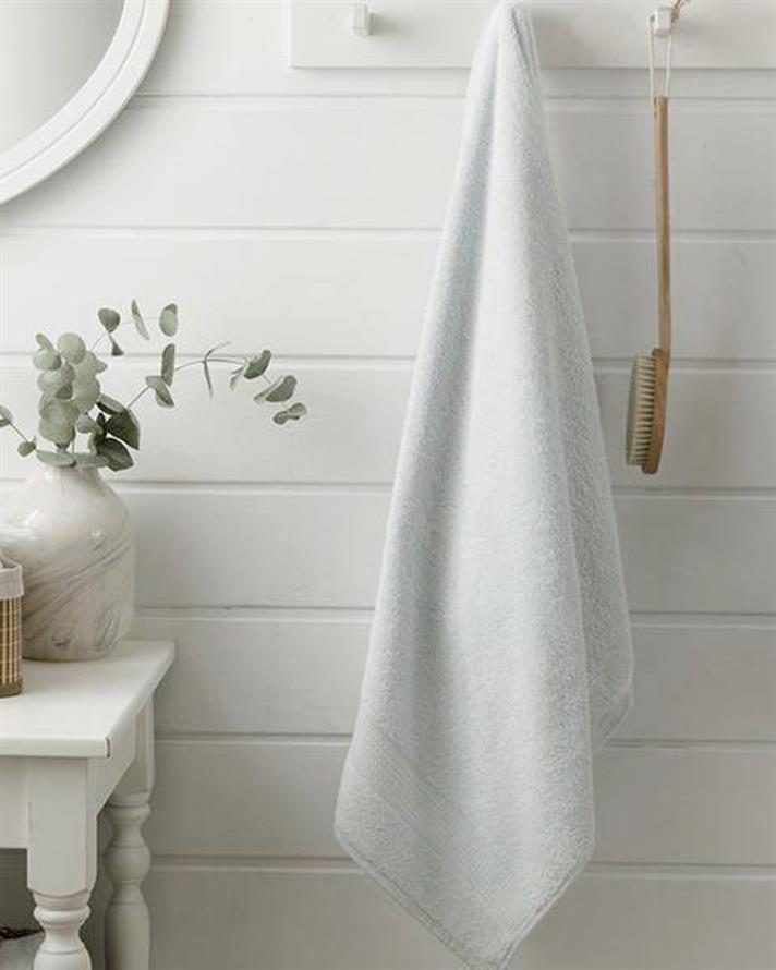 Pure Basic Cotton Bath Towel White