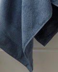 Pure Basic Cotton Bath Towel Dark Blue