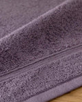 Pure Basic Cotton Hand Towel 30x30 cm Dark Purple