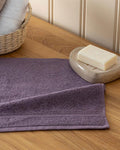 Pure Basic Cotton Hand Towel 30x30 cm Dark Purple