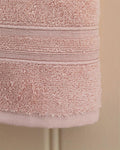 Pure Basic Cotton Face Towel 50x90 cm Light Pink