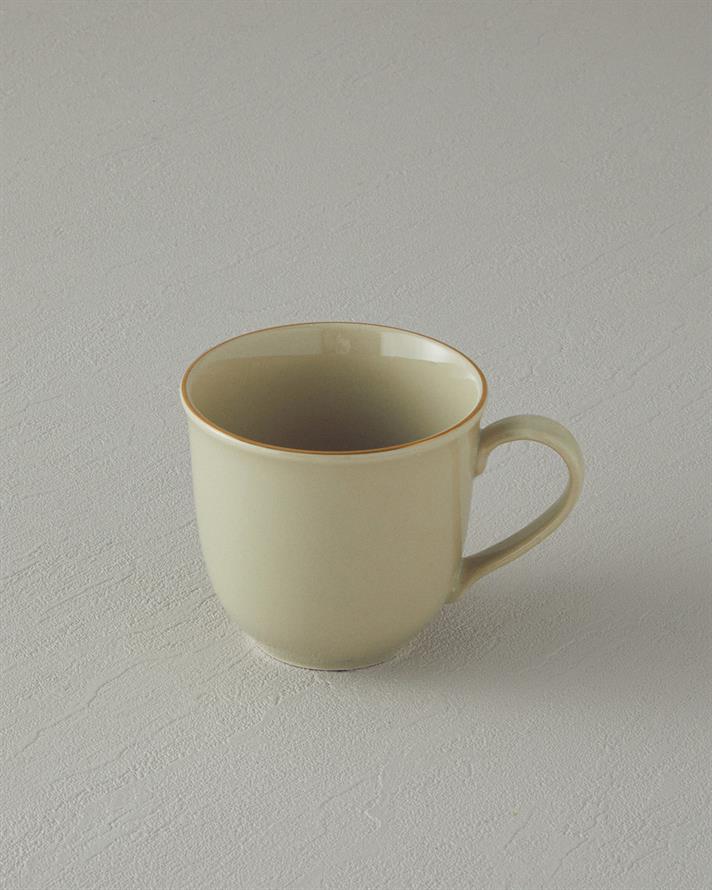 Pure Flower Porcelain Mug Mold Green