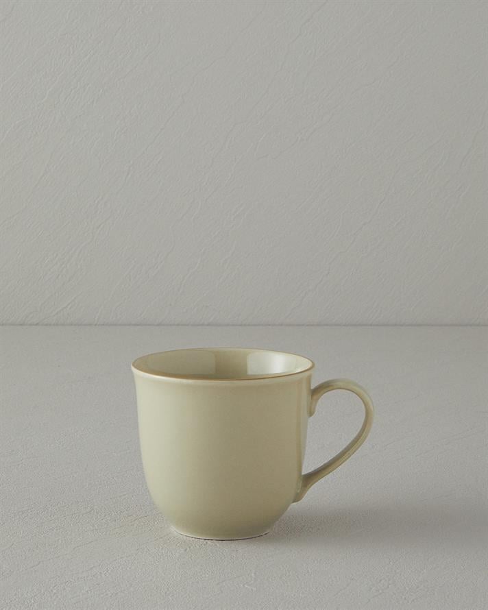 Pure Flower Porcelain Mug Mold Green