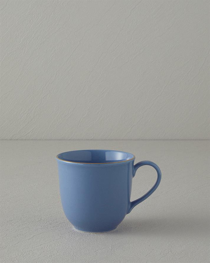 Pure Flower Porcelain Mug Blue