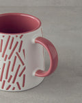 Purler Ceramic Mug Fuchsia