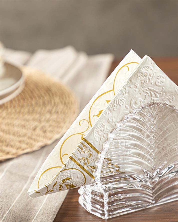 Roso Glass Napkin Holder