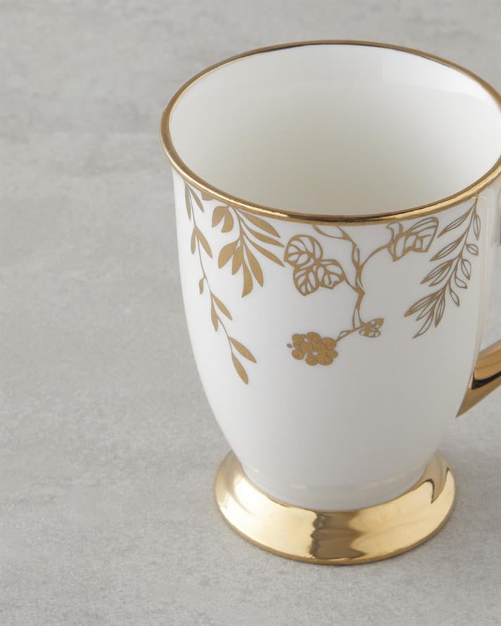 Royal Fall New Bone China Mug 290 ml Gold