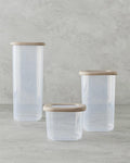 Safe Food 3-Pack Food Container Beige