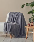 Saige Scotch Tv Blanket Anthracite