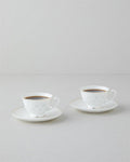 Sakura New Bone China 4 Piece 2 Seater Coffee Cup Set Gold