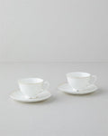 Sakura New Bone China 4 Piece 2 Seater Coffee Cup Set Gold