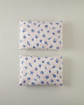 Seashell Shmphony 2-Pack Pillowcase Red-Dark Blue