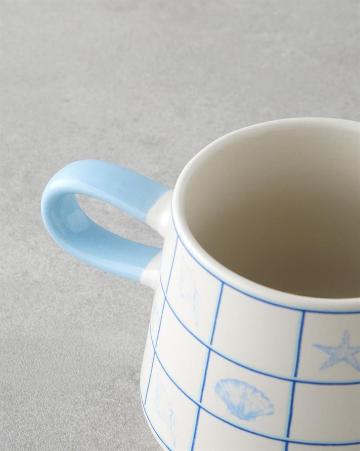 Shellstone Stoneware Mug 340 ml Blue