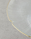 Siana Glass Cake Stand 28 cm Gold