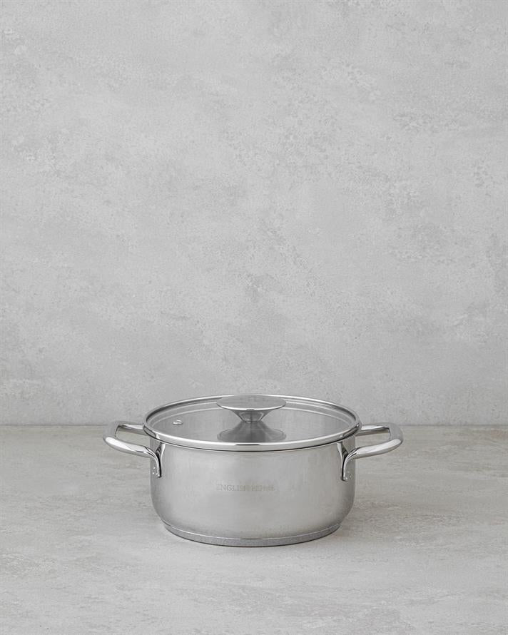 Siena Stainless Steel Deep Cookware Silver