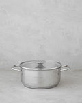 Siena Stainless Steel Deep Cookware Silver