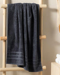 Soft Cotton Bath Towel Anthracite