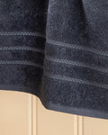 Soft Cotton Face Towel 50x90 cm Anthracite