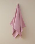 Sofia Cotton Waffle Bath Towel 70x140 cm Dried Rose