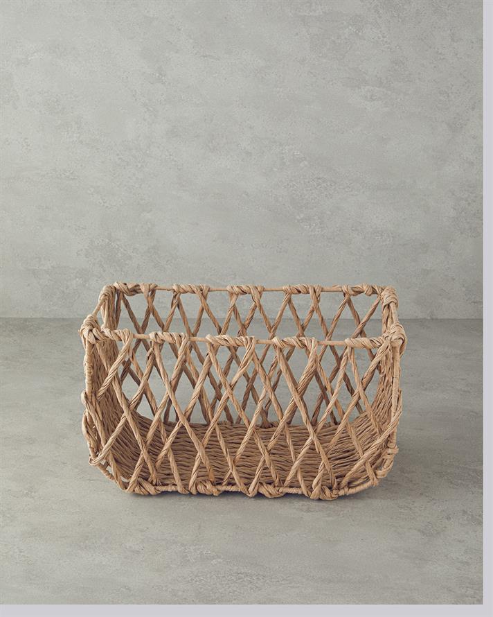 Stacy Paper Basket Naturel