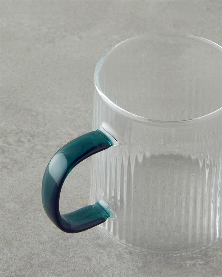 Starlit Borosilicate Mug 320 ml Green