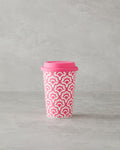 Sunrose Ceramic Silicone Lid Mug Pink