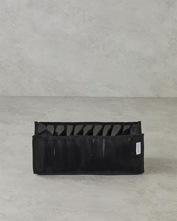 Sylvia Polyester Organizer Black