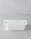 Talisman Galaxy Melamine 4-Pack Breakfast Box with Glass Lid 30x21 cm Gold