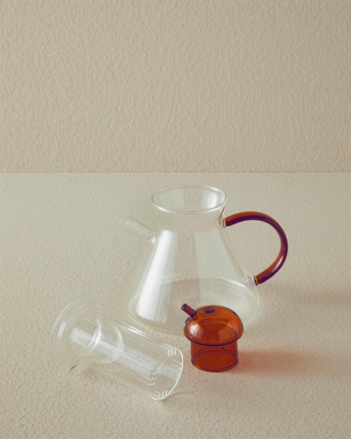 Tasty Borosilicate Teapot 520 ml Amber