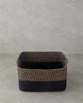 Terra Cotton Basket Natural-Black