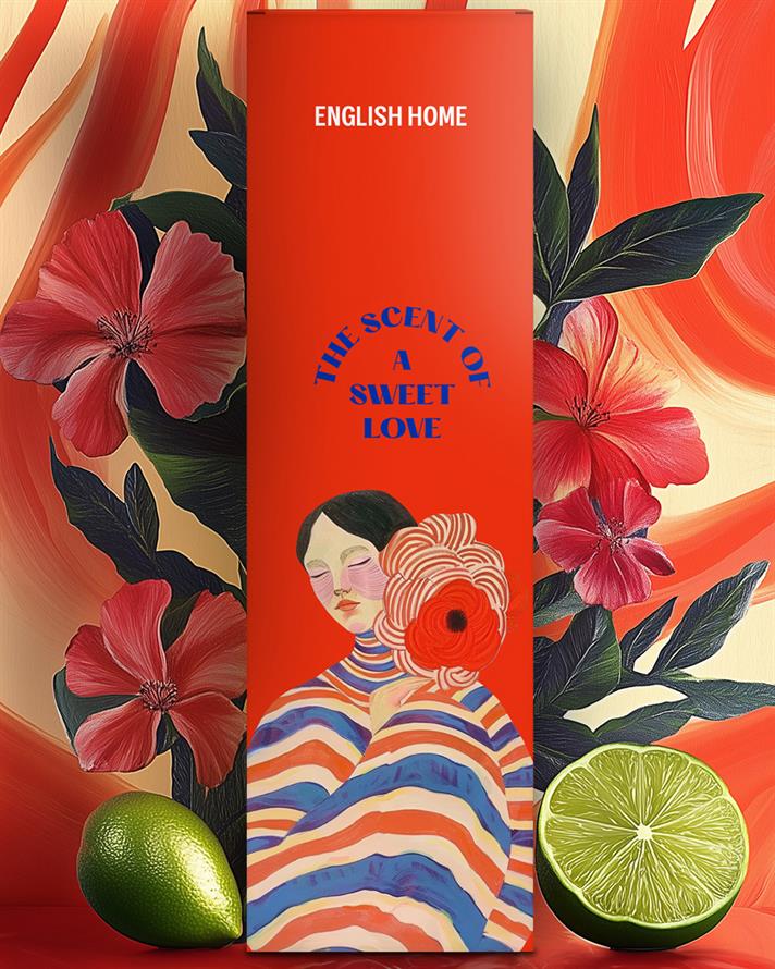 The Scent of a Sweet Love Stick Room Fragrance 200 ml Red