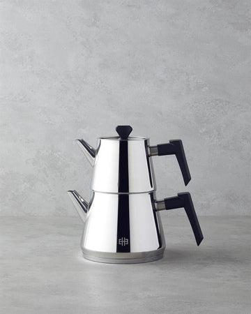 Tia Steel Teapot 0.75 L-1.75 L Black