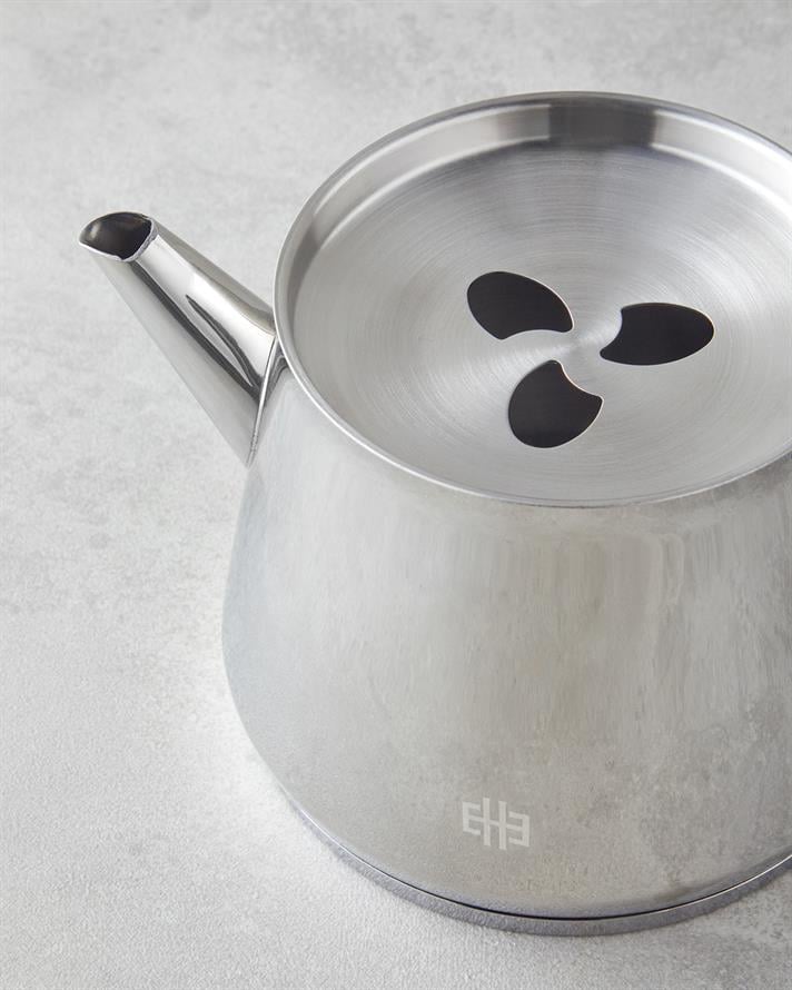 Tia Steel Teapot 0.75 L-1.75 L Black