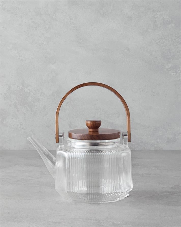 Tiara Borosilicate Glass Teapot 600 ml Clear