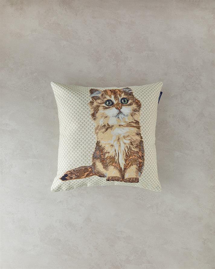 Tilo Tapestry Cushion Cover Beige