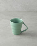 Twisty Ceramic Mug 255 ml Green