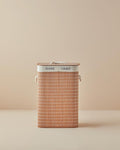 Urbann Bamboo Foldable 2 Compartment Laundry Basket Coffee