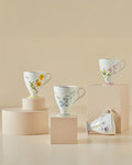 Valentina New Bone China Mug 300 ml Light Green
