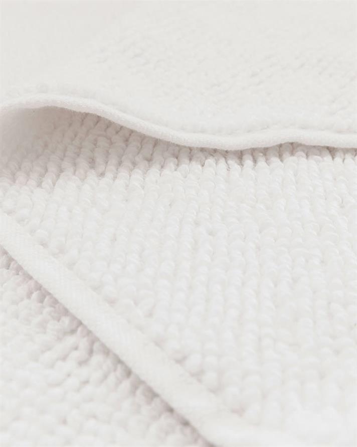 Vanity Brass Foot Towel 50x70 cm White