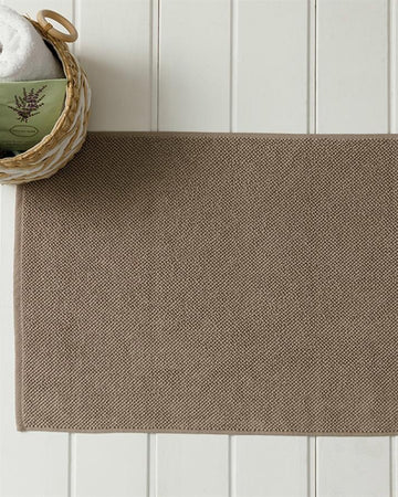 Vanity Brass Foot Towel 50x70 cm Dark Beige